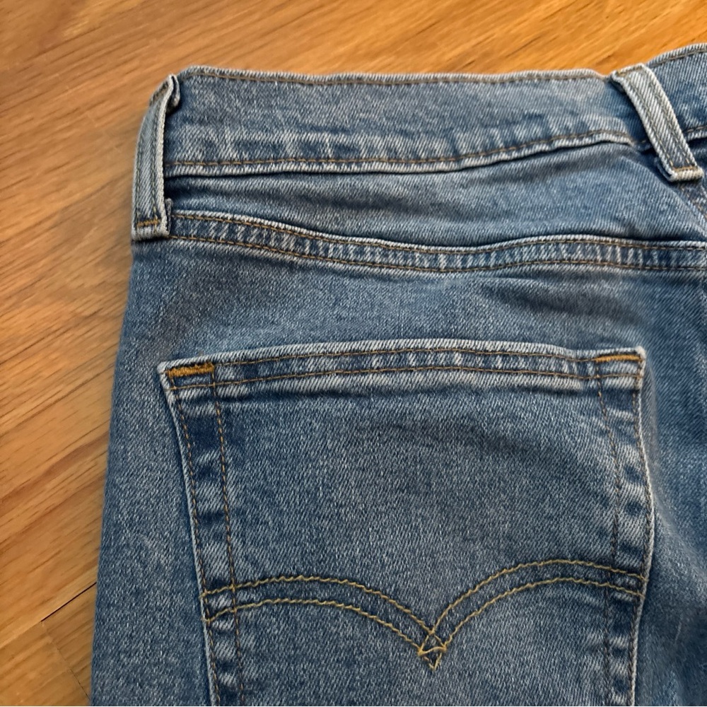Levi's 32w x 34l Blue Denim 505 Jeans - Picture 2 of 10